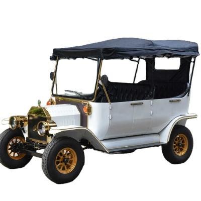 China Rariro Steel Factory Direct Sale UK Style Moke 6 Electric Seats Classic Golf Car for sale