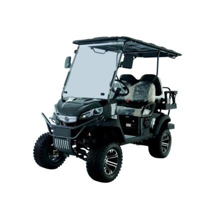 China Golf Cart 4 Wheel Electric Disc Brake Independent Suspension Raised 4 Seater Electric Golf Cart Club Car 23*10.5-12 for sale