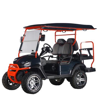 China New Model 4 Seater Luxury Electric Golf Car Sale Lifted Golf Car for sale