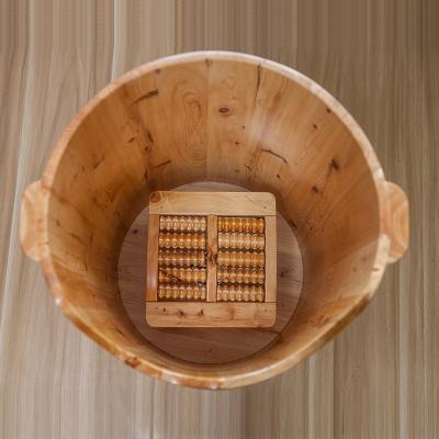 China Vaginal Wooden Steamer Bucket Steam SPA Foot Therapy Steamer SPA Foot Bath Wood Basin Body Relax for sale