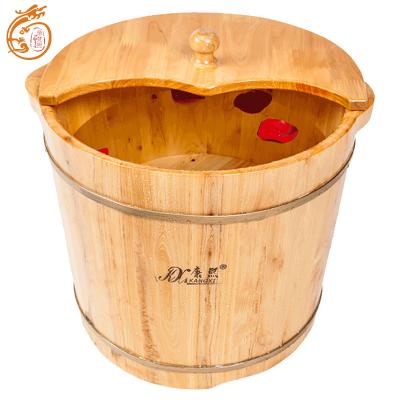 China Portable Feet Bath Feet Bath Barrel Portable Massage Bucket Wooden Basin Bucket for sale