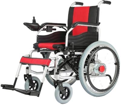 China Folding And Lightweight Hot Selling Comfortable Indoor Outdoor Folding Wheelchair CE And ISO Power Medical Wheelchairs For Elderly for sale