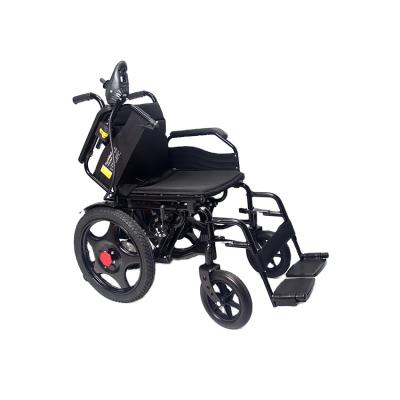 China Electric Wheelchairs Painted Steel Frame Paisy Brain Orthopedic Sports Disabled Scooter Battery Therapy TEW002 for sale