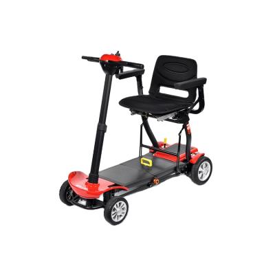 China Topmedi Fully Automatic Remote Control Electric Folding Mobility Scooter TEW128M for sale