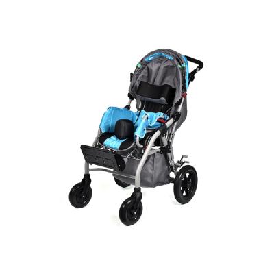 China hot sale alibaba china dedicate high back outdoor dedicated modern manual wheelchair for children 75KGS for sale