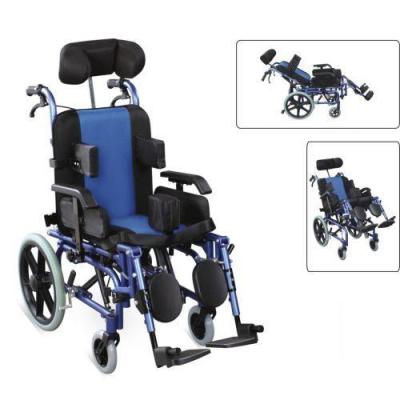 China 2021 Topmedi High Folding Children Rear Cerebral Palsy Extended Wheelchair For Children 75cm for sale