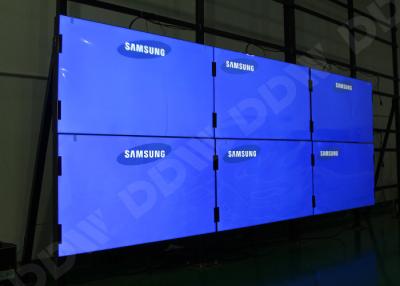 China Super narrow bezel lcd video wall display 5.3mm HDMI DVI VGA AV YPBPR IP RS232 1920*1080 for sale