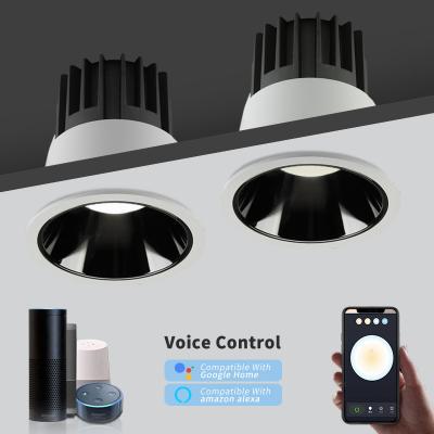 China Smart modern hot product new design modern zigbee led recessed led downlight for sale