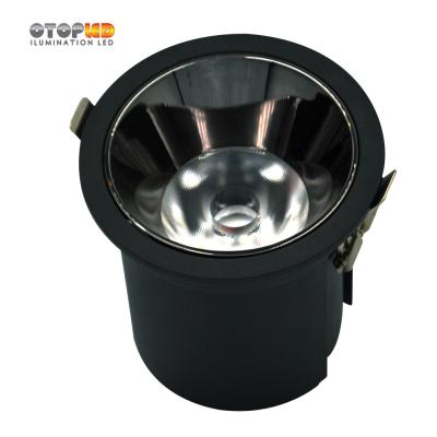 China Hotel 5W / 10W LED Recessed Downlight Chrome Reflector Fixture For Hotel for sale