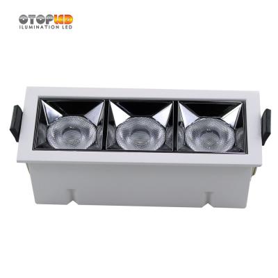 China RECESSED 9W recessed led linear downlight hotsale led linear spotlight multifunction beam angle for sale