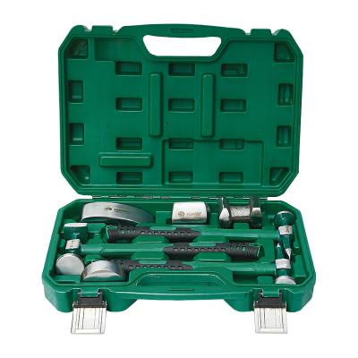 China Duarble 7pcs Autobody Various Type Panel Bumping Hammer Dolly Case Tool Kit for sale