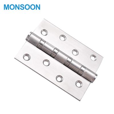 China Hiding Accessories MS10A for Furniture Cabinet Wardrobe Door Hinges Stainless Steel Butt Hinge Door Hinges for sale