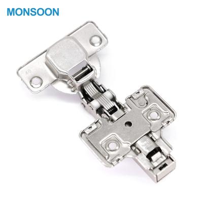 China Modern MONSON Wholesale Wrought Iron Hinges Furniture Damper Cabinets Hinges Soft Close Hinge for sale