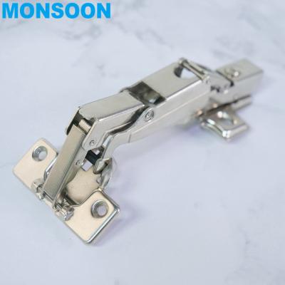 China MONSON Furniture Hardware Concealing FittingsAccessories Special Angle Corner Cabinet Concealed 165 Degree Hinge Bisagras Para Muebles for sale