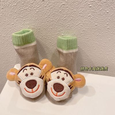 China INS QUICK DRY Cartoon 3D Anime Doll Korean Funny Infant Socks Cozy Cotton Assorted Color Cute Animals Baby Socks for sale