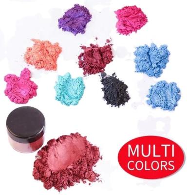 China cosmetic grade pigment makeup powder colors mica for eyeshadow & lipstick & nail for sale