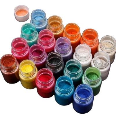 China cosmetic mica powder pigment nail pigment eyeshadow powder for sale