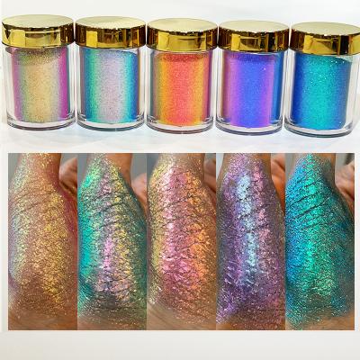 China Chameleon   pigment powder candy   loose eyeshadow glitter loose pigment for sale