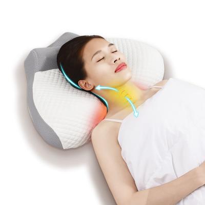 China Hot Compress Shoulder and Neck Massager Medical Function Orthopedic Neck Posture Massage Pillow for sale