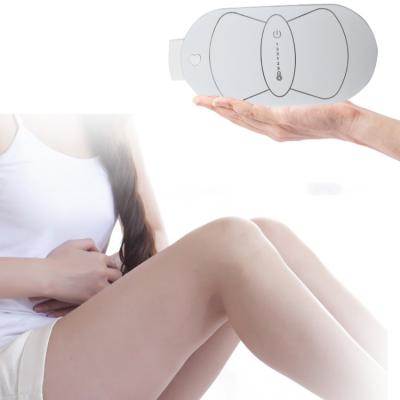 China Vibration+Heating+Portable Smart Hot Palace Menstrual Belt Waist Massager Heated Belt Menstrual Pain for sale