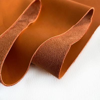 China Waterproof Soft Suede Backing Air Layer PU Leather Synthetic Leather For Clothes for sale