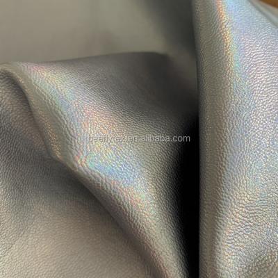 China Anti-rust PU Glitter Leather Synthetic Leather Fashion For Making Bag for sale