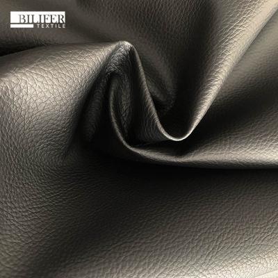 China Waterproof Stain Leather Stock Sofa PVC Synthetic Leather Waterproof China For Carseat for sale