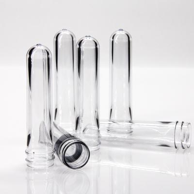 China Making Cosmetic Plastic Bottles Preform PET Bottles 20mm 24mm 28mm 32mm Caliber Cosmetic Plastic Bottles PET Preform for sale