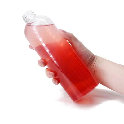 China Plastic Round Cleaning Products 250Ml Clear Spray Bottle With Mist Sprayer for sale