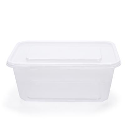 China Freshness Preservation Customized Bpa PP Plastic Material Disposable Free Food Container Bento Food Box Lunch Box for sale