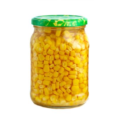 China Factory Wholesale 500Ml 750Ml Food Storage Round Clear Storage Glass Jar With Screw Metal Lid for sale