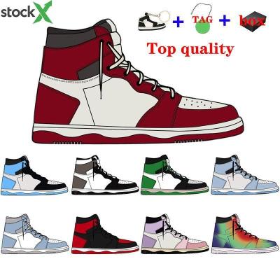 China Rubber In Running X 2023 Newest Fashion Sneakers 1 Retro High OG Washed Pink Spider-Man UNC Mens Basketball Shoes for sale