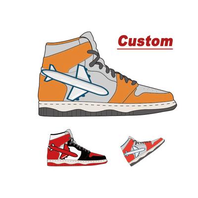 China Original Disposable Customize Custom Logo Men Blank Skateboard Manufacturer Basketball SB Low High Luxury Cut Out Casual Leather Sneakers Shoes for sale