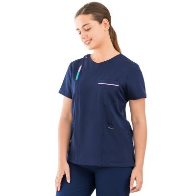 China Wholesale Medical Medical Unform Scrub Uniforms 4 Way Stretch Hospital Uniforms Nursing Wear Fashionable Unisex Scrub Uniform Sets for sale