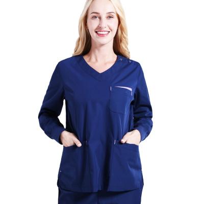 China Medical Uniform Unisex Hospital Uniform Designs Scrubs Medical Uniform Scrub Nurse Sets Nurses and Doctors Scrubs Wholesale for sale