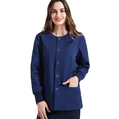 China Medical Medical Uniform Scrubs Manufacturers Wholesale Unisex Medical Uniform Scrubs Coat Fashion Hospital Uniforms Long Sleeve Jacket Sets for sale