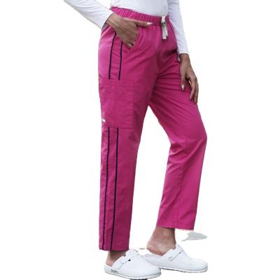 China Hot Selling Medical Uniform Medical Nursing Uniforms Scrubs Pants Shape Unisex Flexible Jogger Scrubs Pants for sale