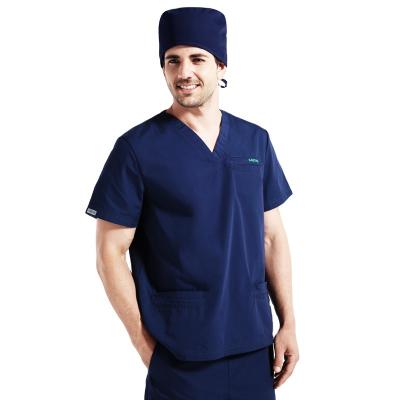 China Medical Unform Good Quality Nursing Scrub Uniforms Wholesale Unisex Multi-pocket Hospital Uniforms Scrubs Uniform Sets for sale