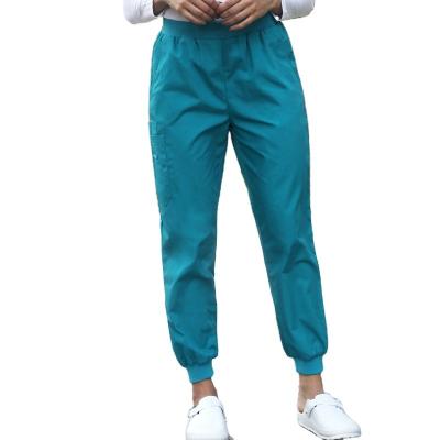 China Wholesale Medical Uniform Polyester Cotton Fashion Scrubs Medical Jogger Hospital Uniform Pants Fashionable Scrubs Pants for sale