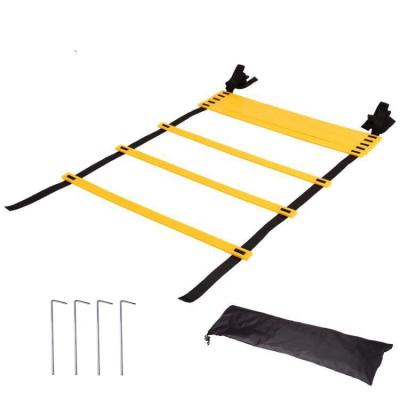 China PP+nylon Aifun Football And Training 6 Meters 12 Knot Sports Speed ​​Agility Ladder for sale