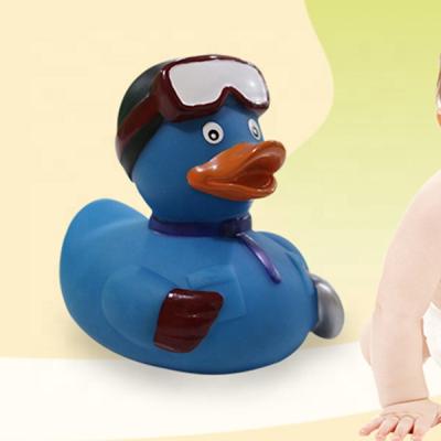 China Custom Bath Toy AIFUN Bath Collectible Figure Rubber Duck for sale