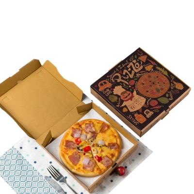 China Manufacturer Wholesale Custom Logo Recyclable Printed 6inch 8 inch 12 inch Pizza Paper Storage Boxes for sale