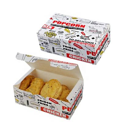 China China Recyclable Suppliers Wholesale Custom Disposable Hot Sale Fast Food Fried Chicken Box and French Fries Pack for sale