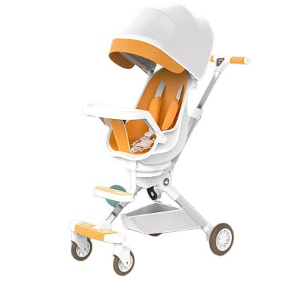 China Mummy Carry Baby Aluminum Foldable Warm Outdoor Baby Stroller Retractable Handle for sale