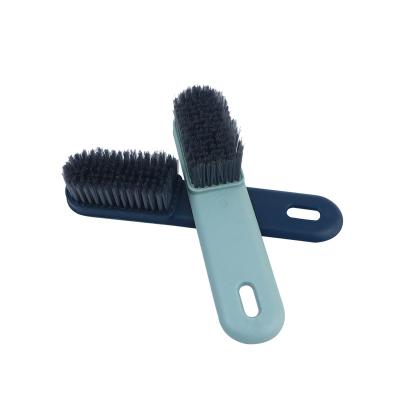 China New Modern Creative Plastic Shoe Clean Tool Sneaker Sweeps Long Handle Bristle Soft Shoe Brush for sale