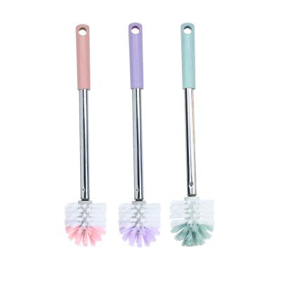 China Sturdy Durable Convenient Deep Cleaning Toilet Brush Bathroom Toilet Bowl Brush Main Toilet Bowl Cleaner Brush for sale