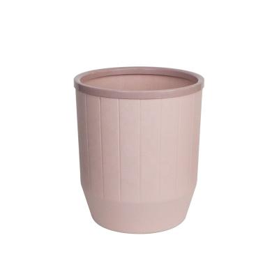 China Viable Factory Outlet Round Thickened PP Trash Bins With Swing Cover 10L Trash Can Waste Bin For Home for sale