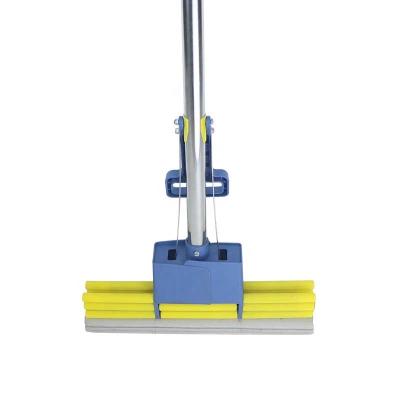 China Durable Super Absorbent Easy Cleaning Sponge Mop Flat House Floor Cleaning PVA Mop for sale