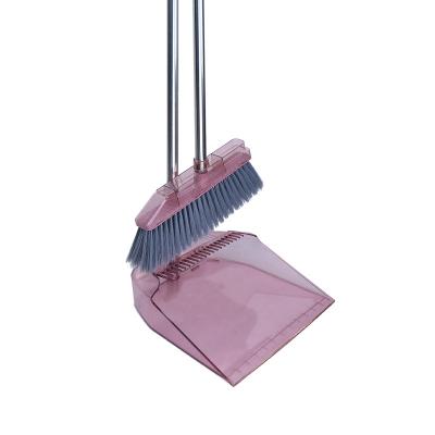 China Factory direct sales holding broomsticks wholesale straight broom set in brooms and dustpans, cleaning brush for broom for sale