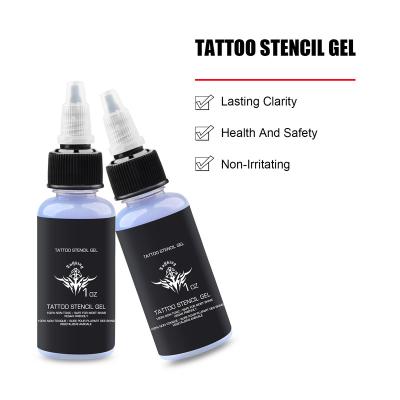 China Private Label Easy Service Clarity Tattoo Accessories Transfer Paper & Gel Long Lasting Tattoo Stencil Gel for sale